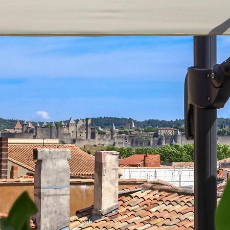 Apartamento La Terrasse Tapaja Vue Conciergeriedamecarcas Carcasona Exterior foto